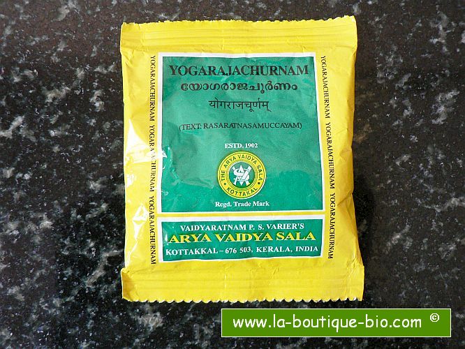 <B>YOGARAJA CHURNAM</B><BR>AVS - 10 grs